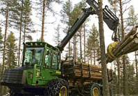 Tragschlepper 1010D 6-Rad mit 10m-Kran